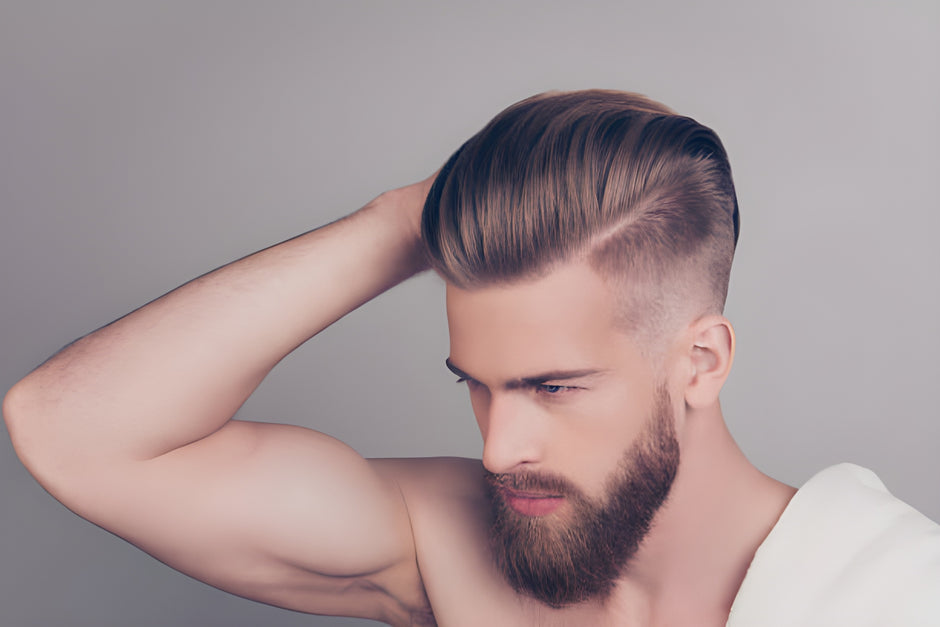 SAMSONS_POMADE_fade_beard_slick_back_matte_finish_hair